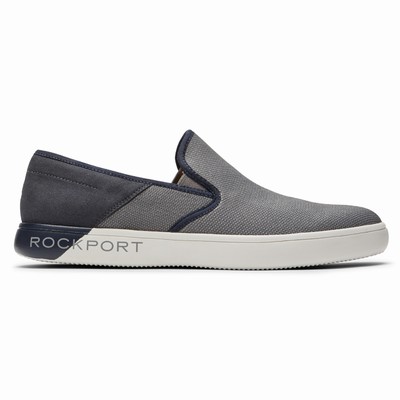 Rockport Colle Mesh Turnschuhe Herren Grau / Schwarz MKF-264893